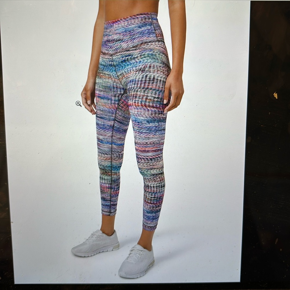Lululemon Wunder Train High-Rise Tight 25”, size 4